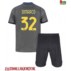 Inter Milan Federico Dimarco #32 Tredje Kläder Barn 2026-27 Kortärmad (+ Korta byxor)